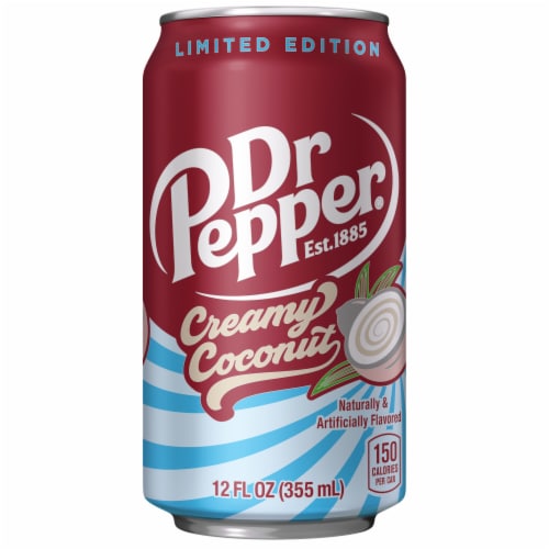 Dr Pepper Creamy Coconut 12 Fl