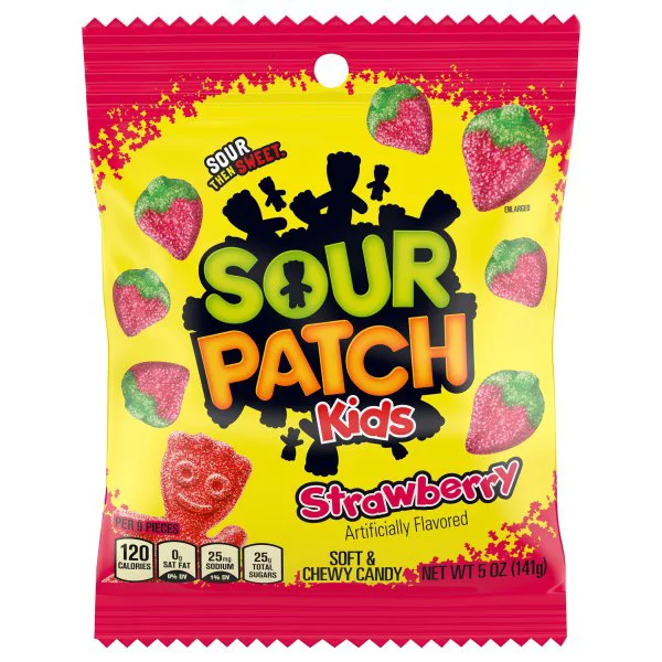 Sour Patch Kids Strawberry 3.6 Oz