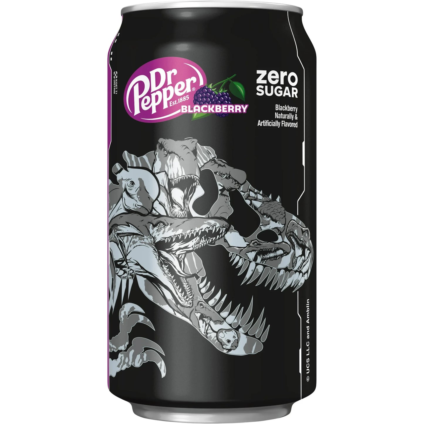 Dr Pepper Blackberry Zero Sugar 12 Fl Oz