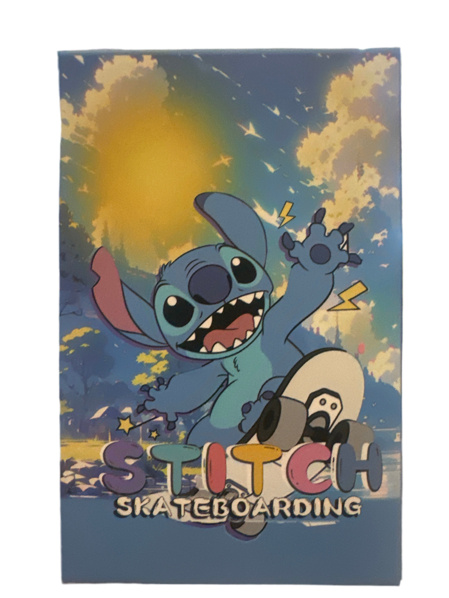 Stitch Skateboarding Surprise Figure