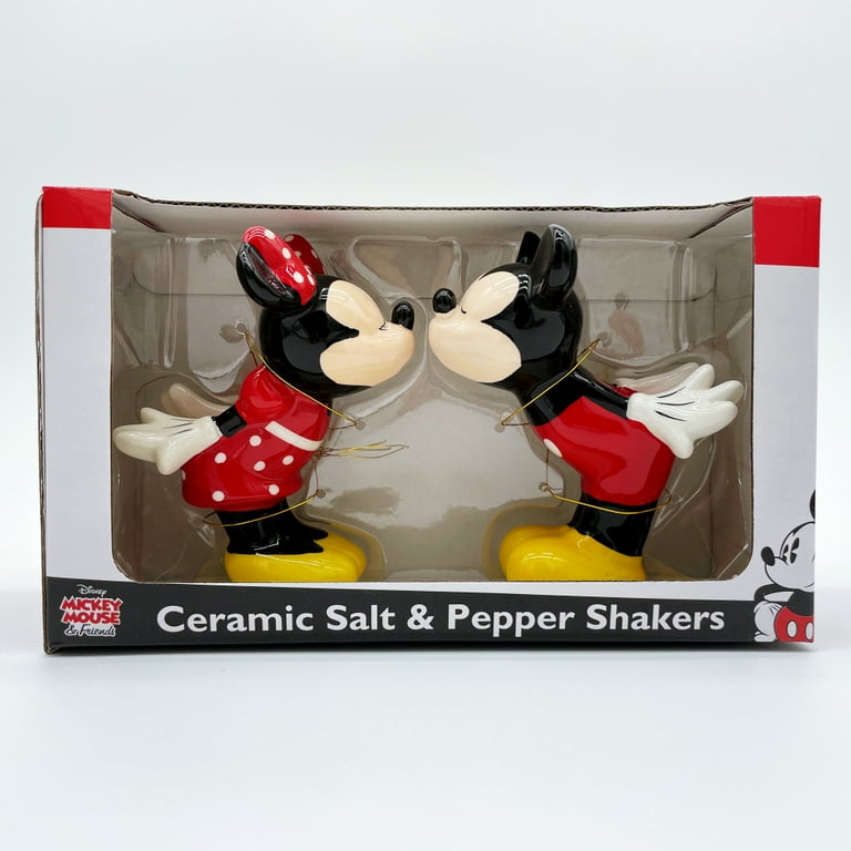 Mickey Mouse Ceramic Salt & Pepper Shakers
