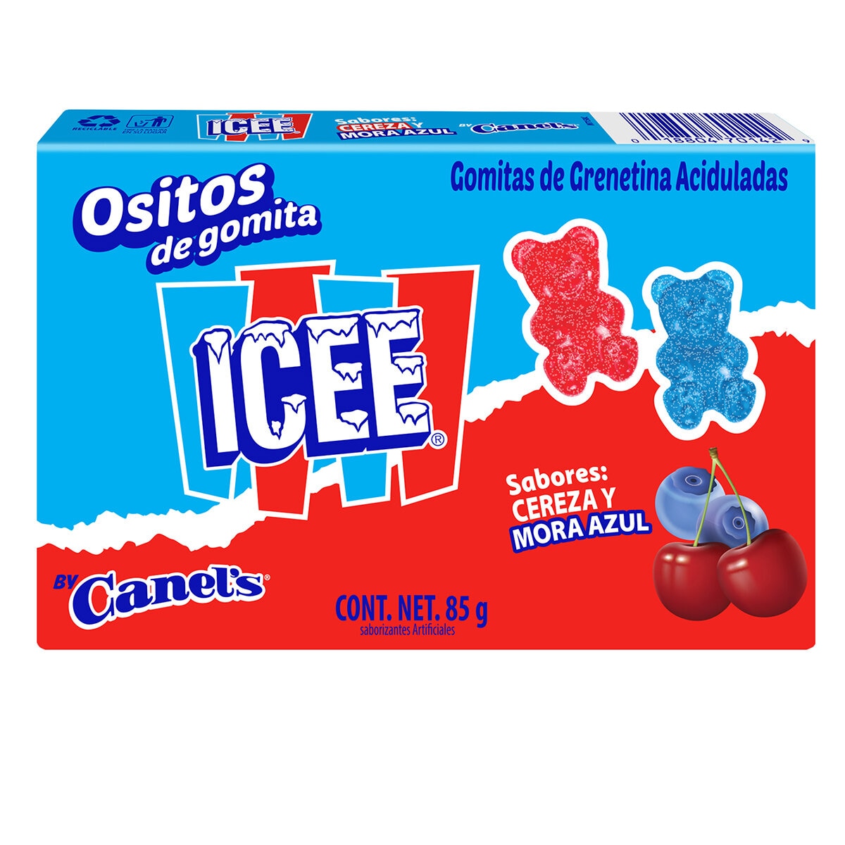 Canels Icee Ositos De Gomita 85G
