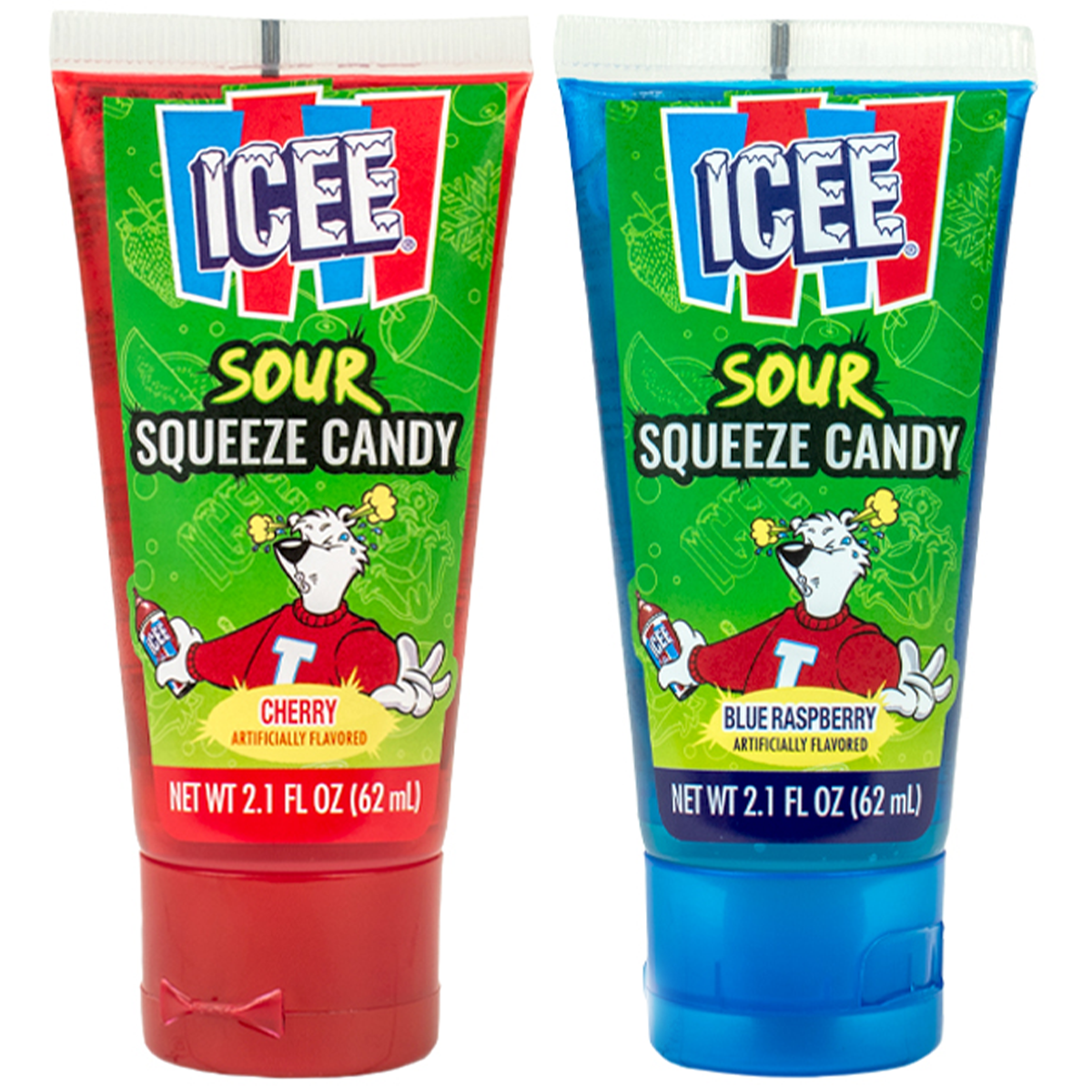 Icee Sour Squeeze Candy 2.1 Oz