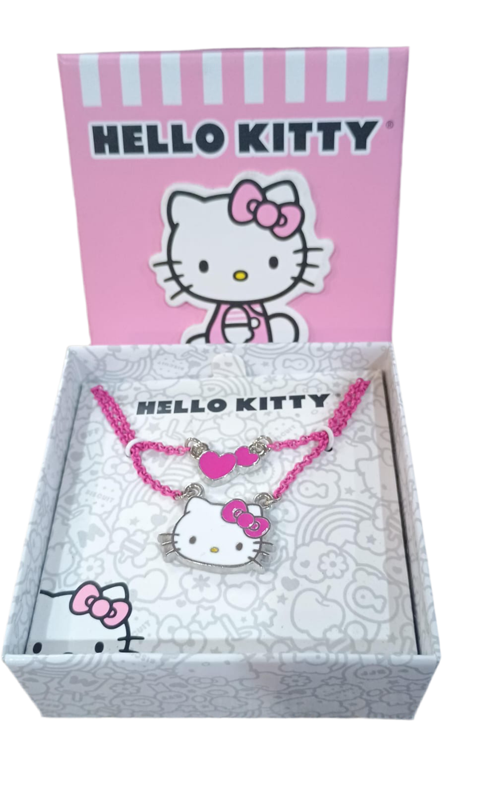 Hello Kitty Cadena Collar Rosada