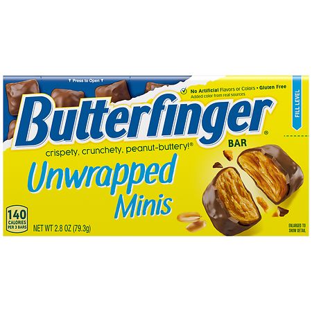 Butterfinger Unwrapped Minis 2.8Oz