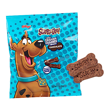 Scooby-Doo! Graham Cracker Snack Chocolate 1 Oz