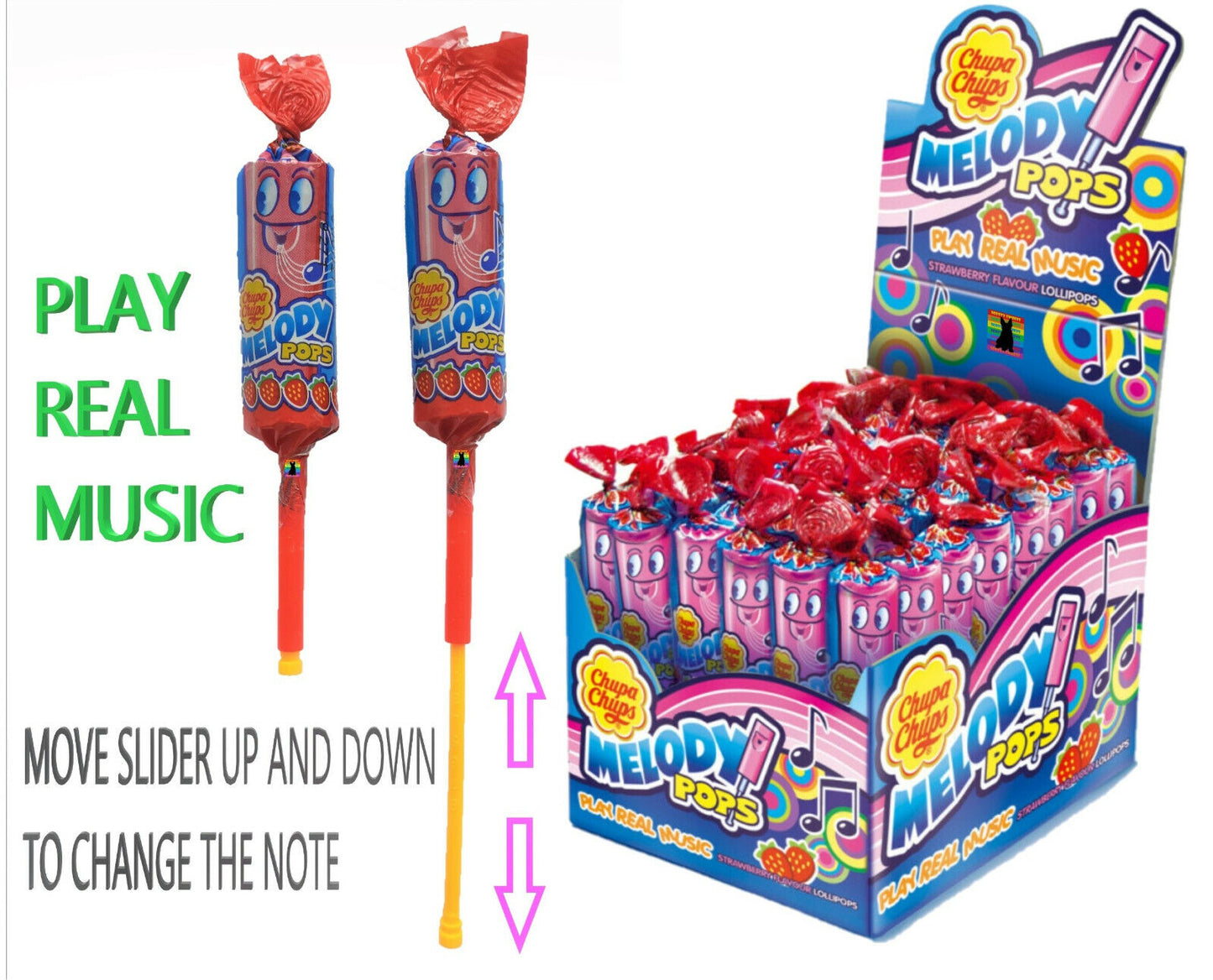 Chupa Chups Melody Pops 0.6 Oz