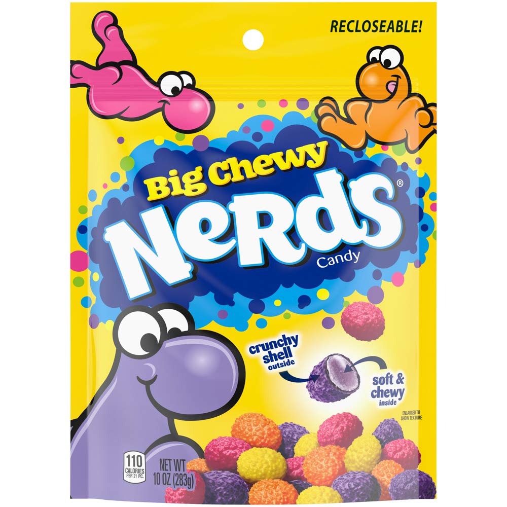 Nerds Big Chewy Crunchy Shell 10 Oz