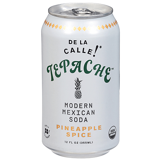 De La Calle Tepache Modern Mexican Soda Pineapple Spice 12 Fl Oz