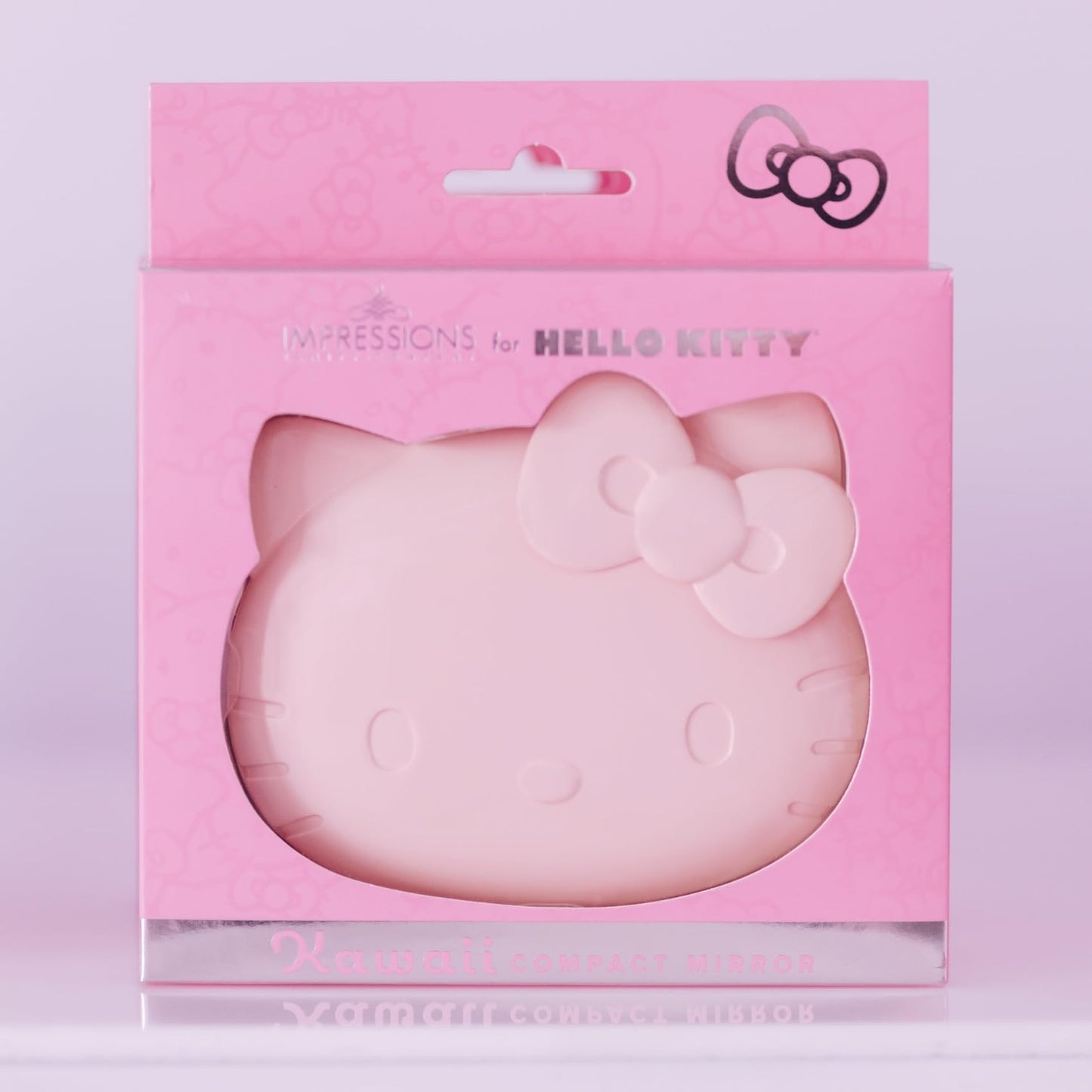 Impressions For Hello Kitty Kawaii Compact Mirror Matte Pink