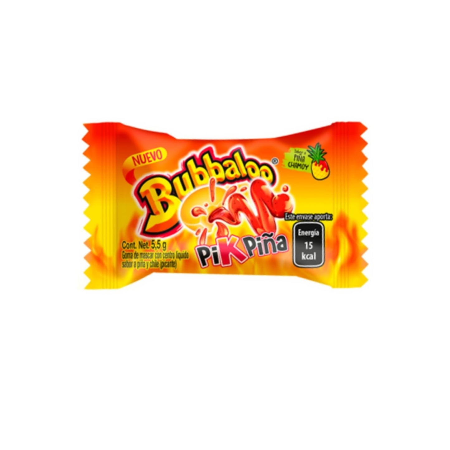 Bubbaloo Pi-K Sabor Pina Chamoy 5.1 G