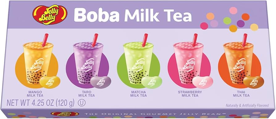 Jelly Belly Boba Milk Tea 4.25 Oz