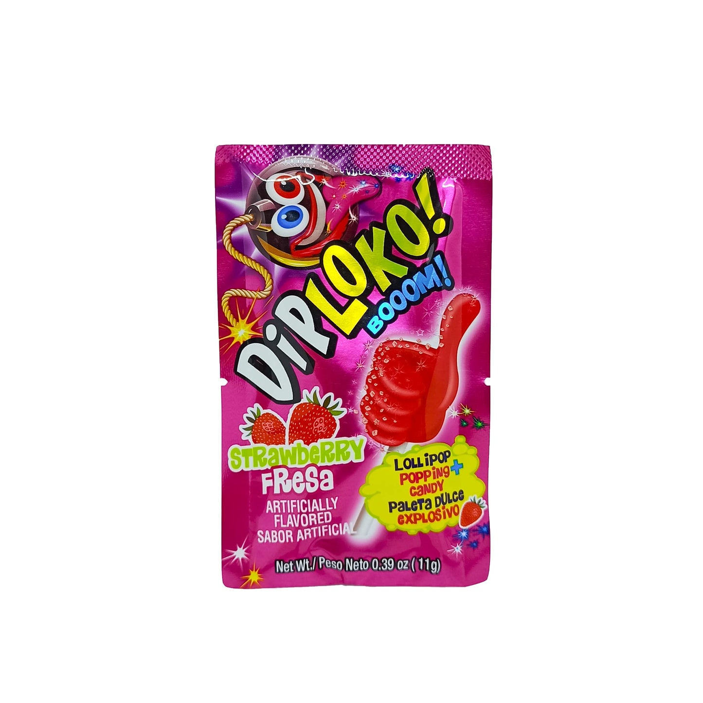 Dip Loko Boom! Strawberry Fresa 0.39 Oz