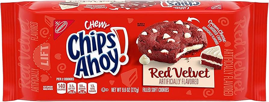 Chips Ahoy! Chewy Red Velvet 9.6 Oz