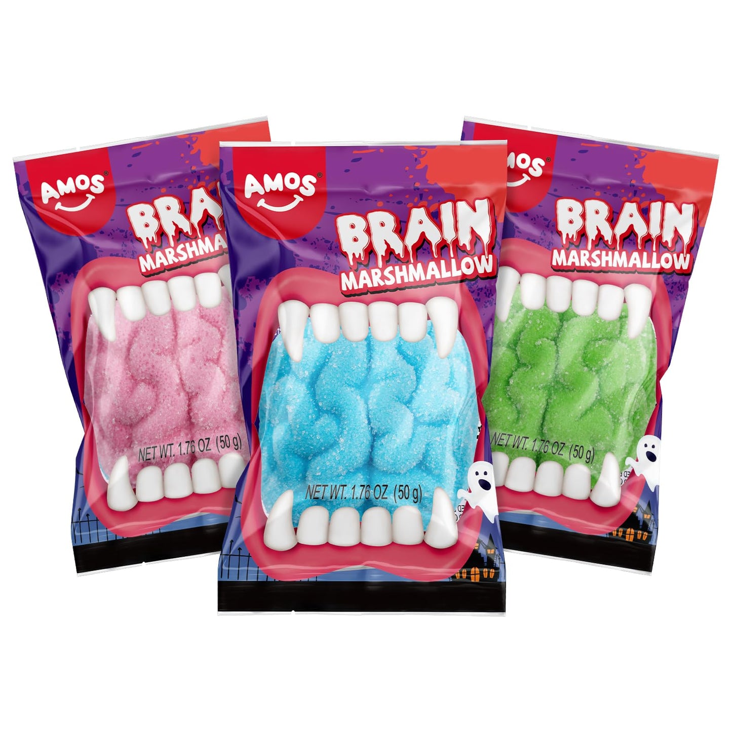 Amos Brain Marshmallow 1.76 Oz