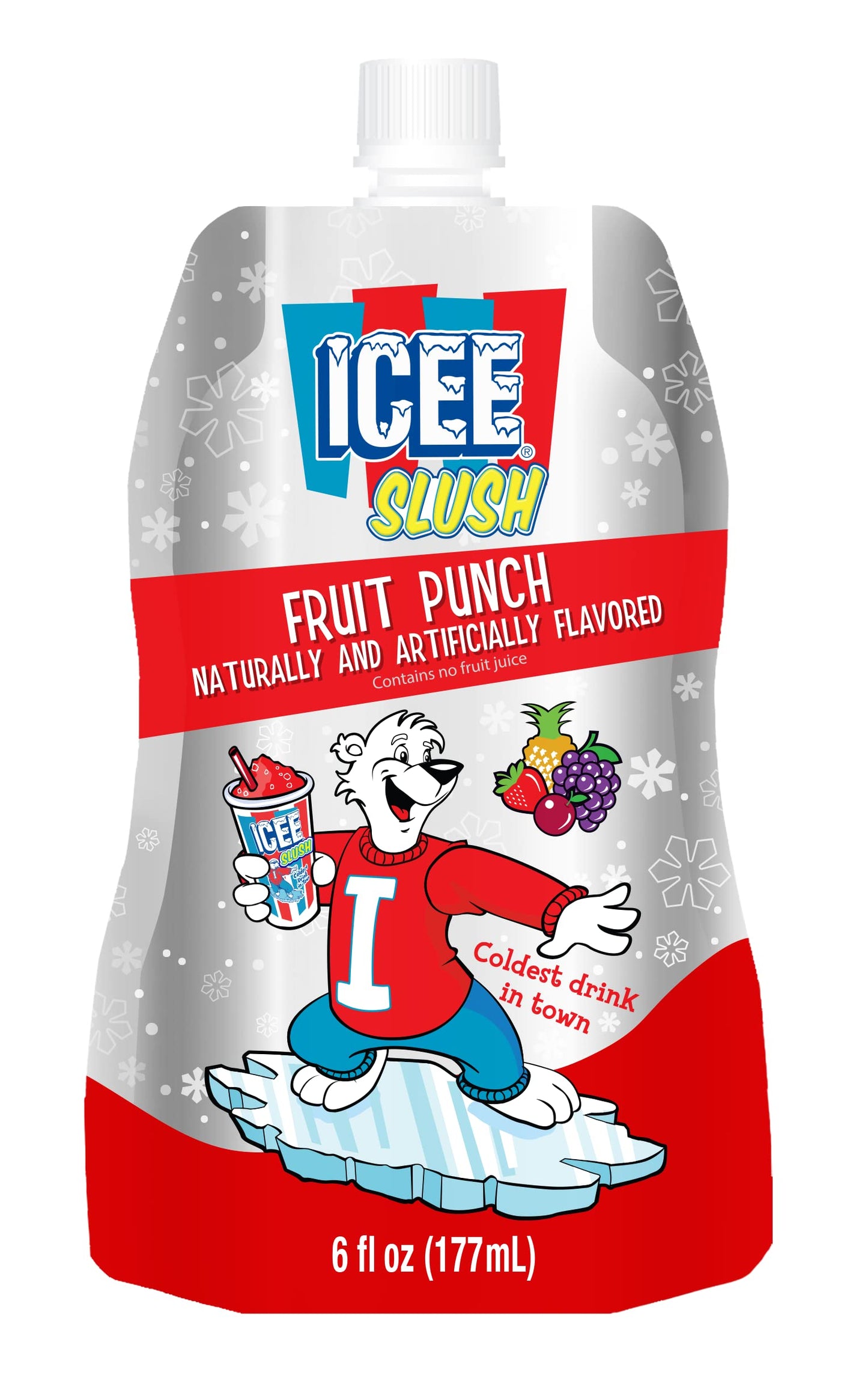 Icee Slush Fruit Punch 6 Fl Oz