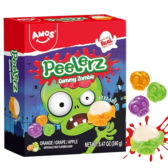 Amos Peelerz Gummy Zombies 240 G