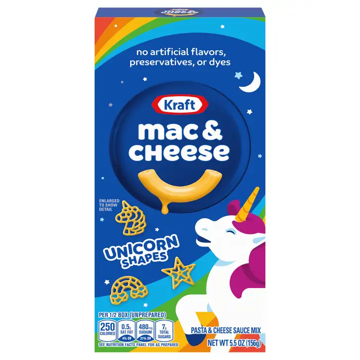 Kraft Mac & Cheese Unicorn Shapes 5.5 Oz