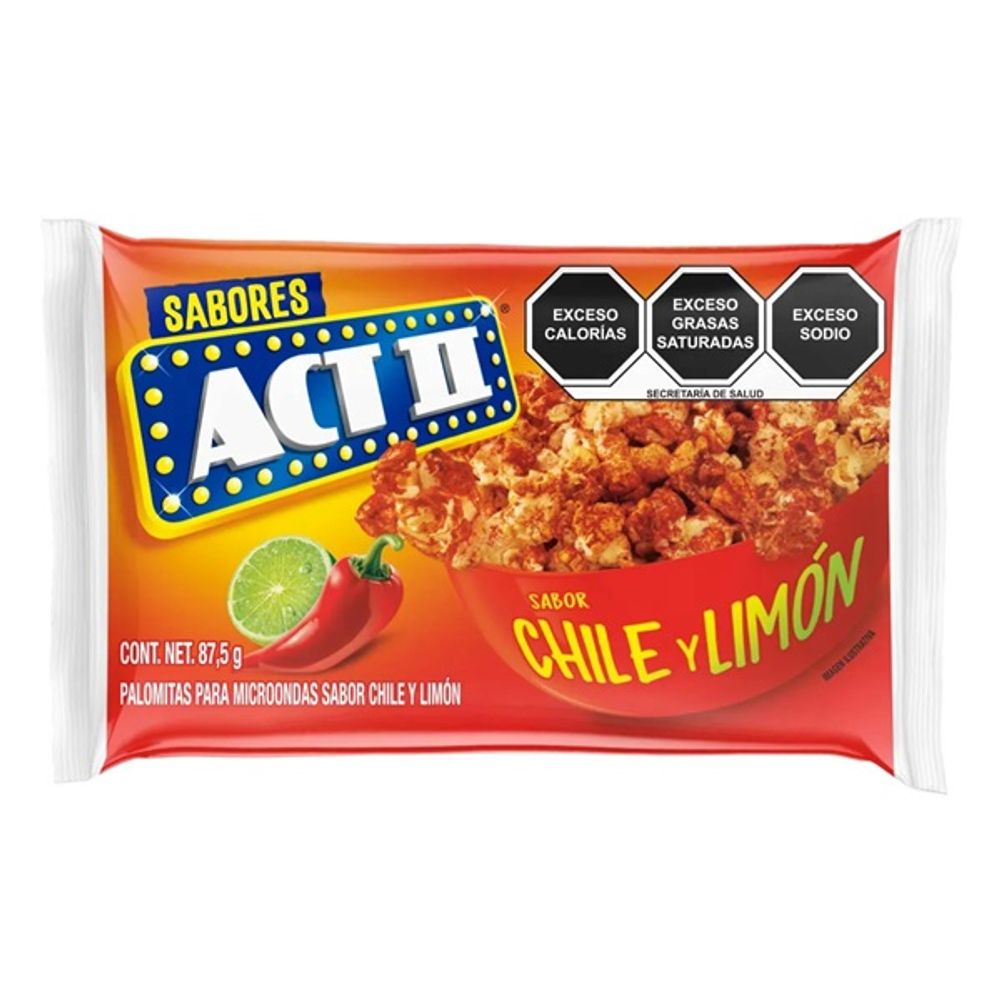 Act Ii Chile Y Limon 87.5 G