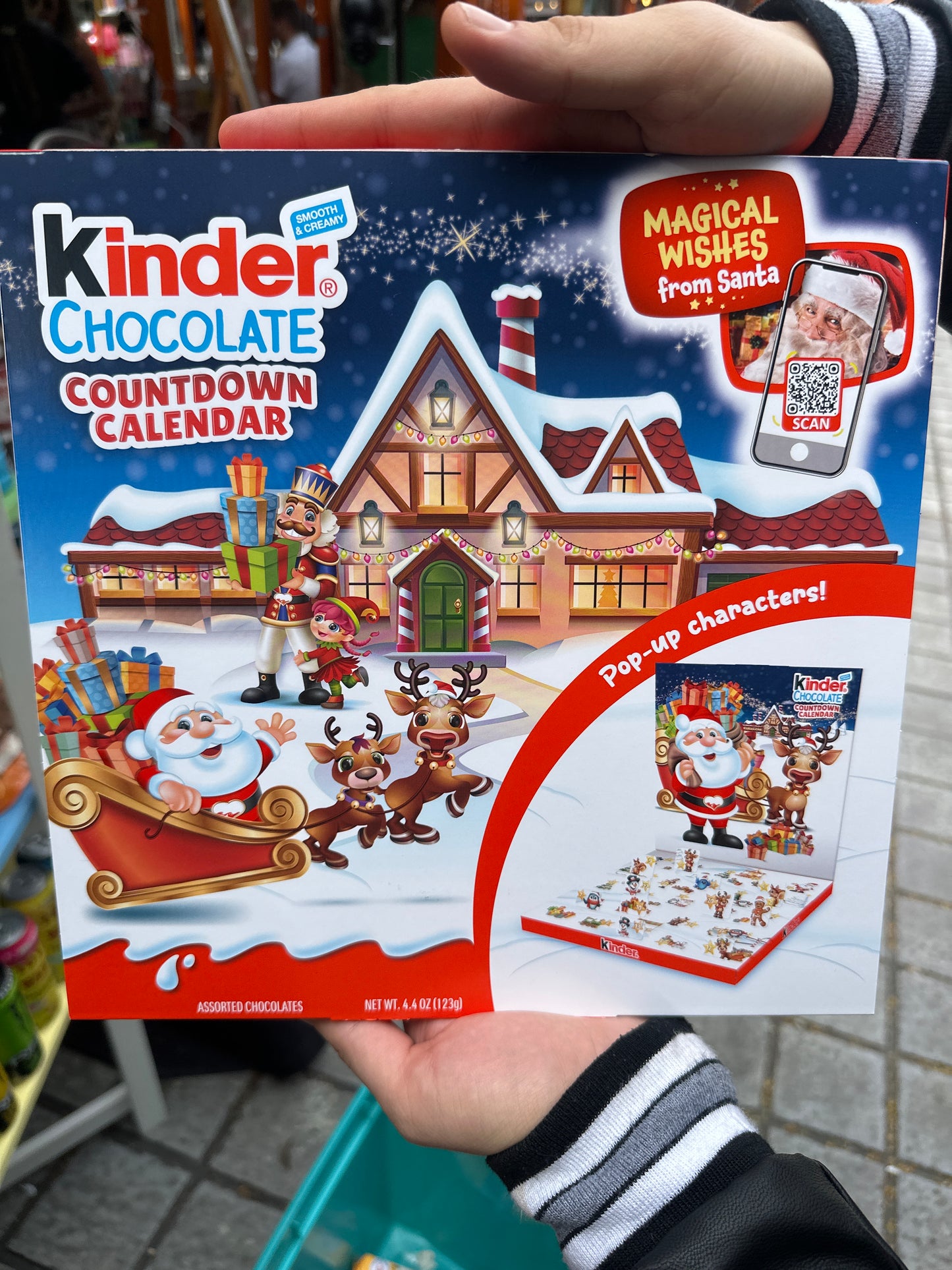Kinder Chocolate Countdown Calendar 4.4 oz