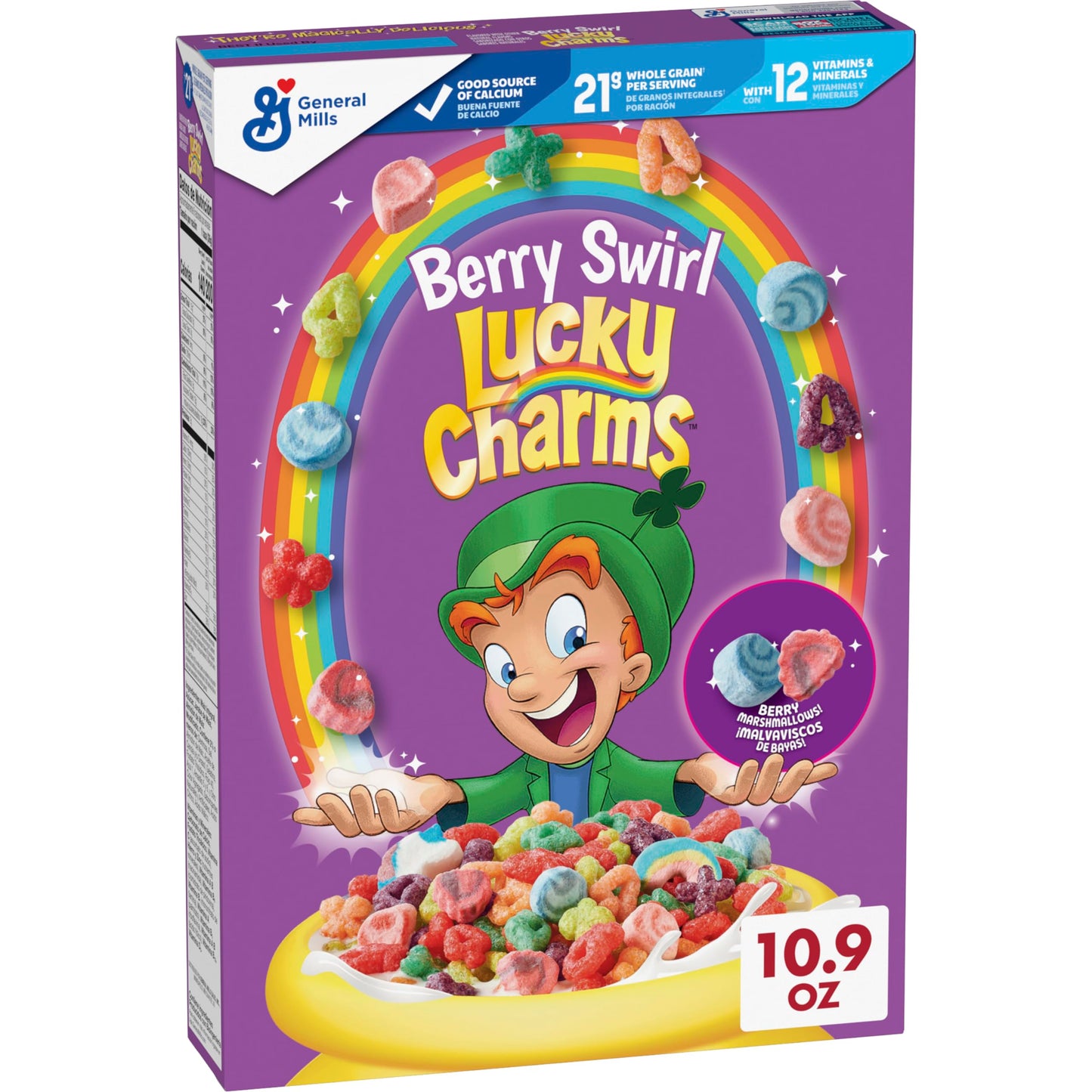General Mills Berry Swirl Lucky Charms 10.9 Oz