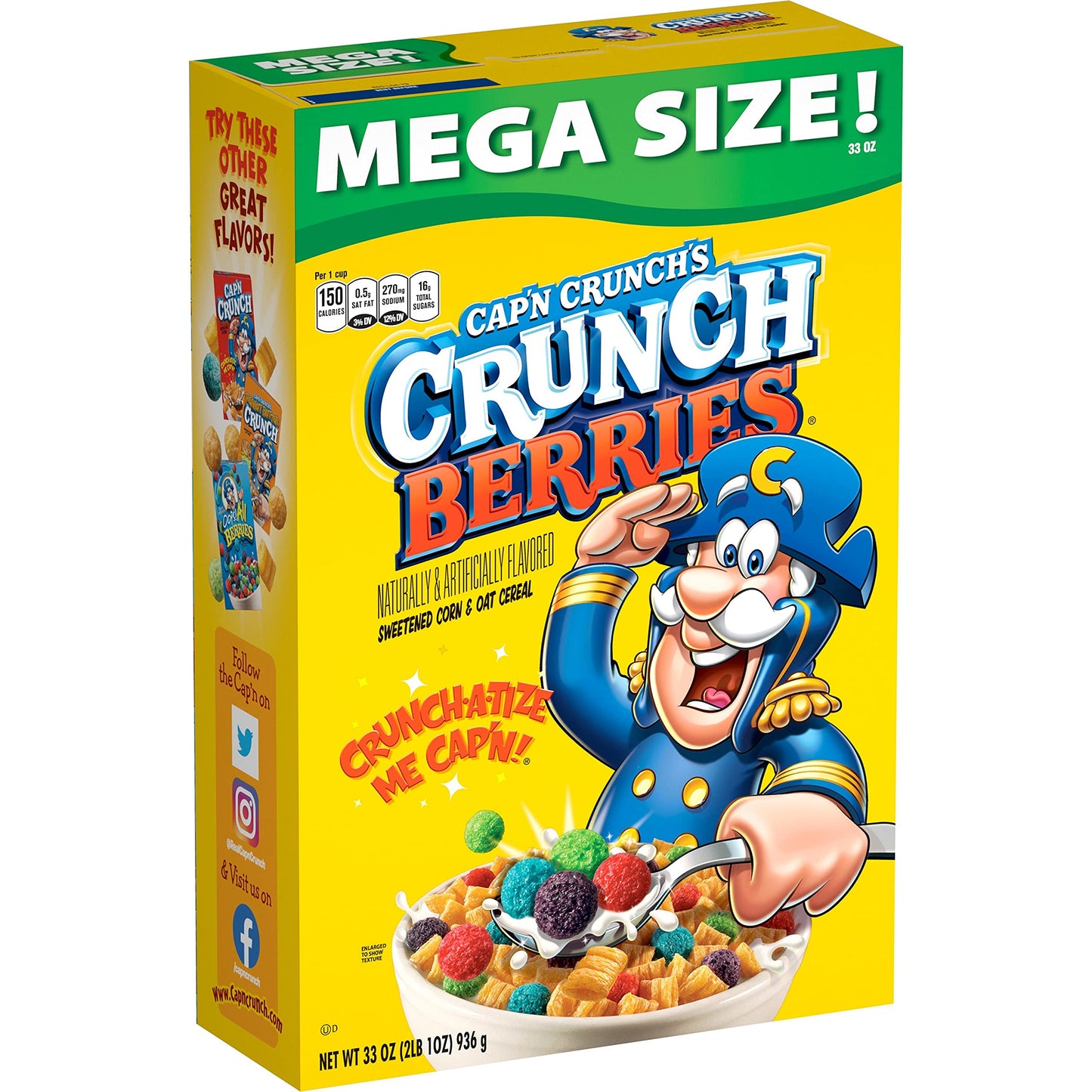 Cap'N Crunch Berries 4 Oz