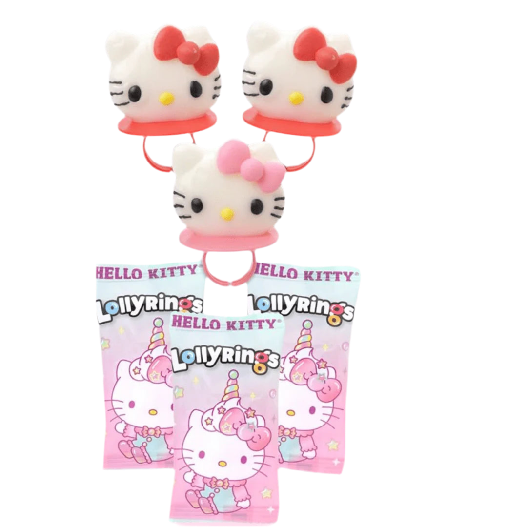 Hello Kitty Lolly Rings 1 U