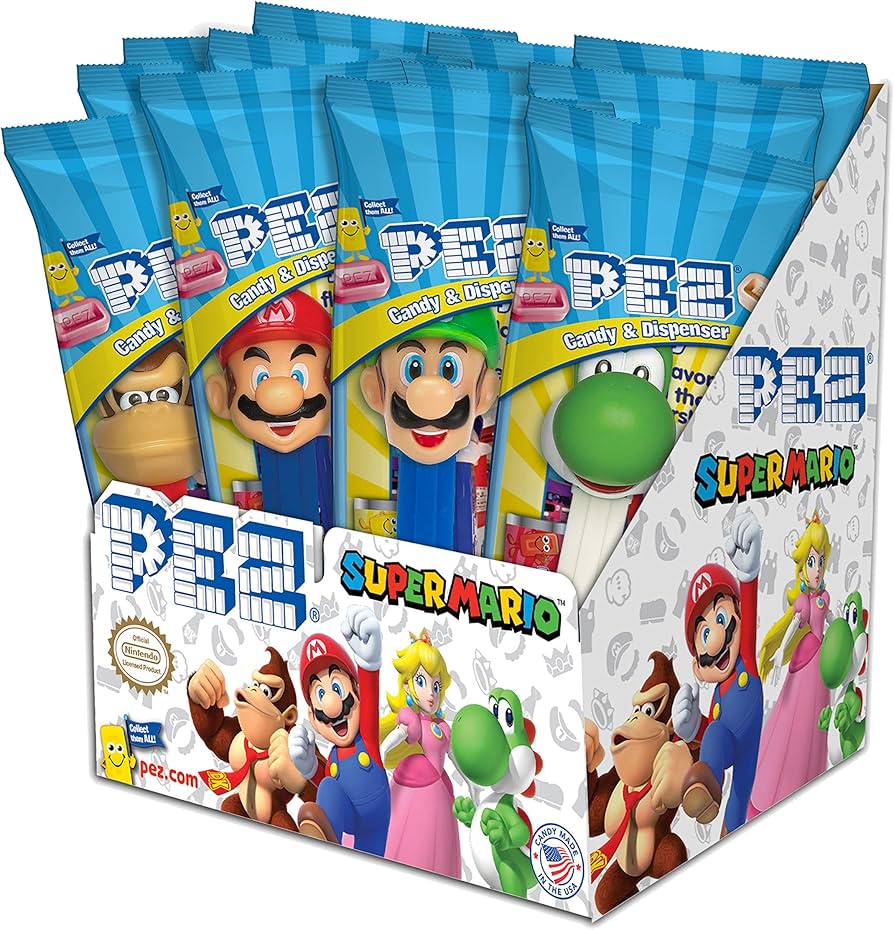 Pez Mario Bros 0.58 Oz