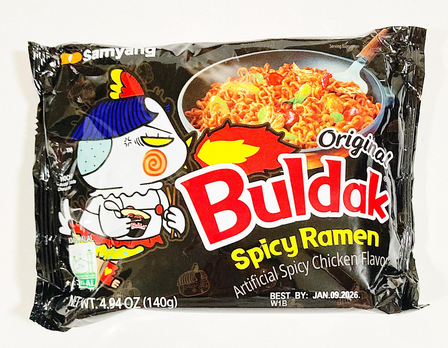 Buldak Spicy Ramen Spicy Chicken Flavor 4.94 oz