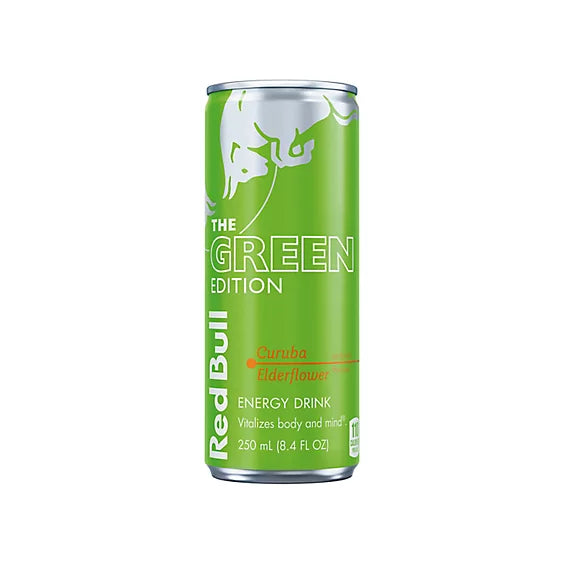 Red Bull The Green Edition Curuba Elderflower 8.4 Fl Oz