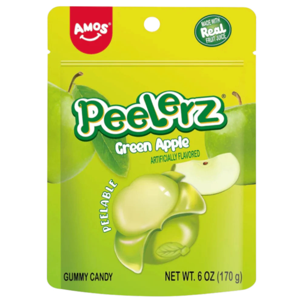 Amos Peelerz Green Apple 6 Oz
