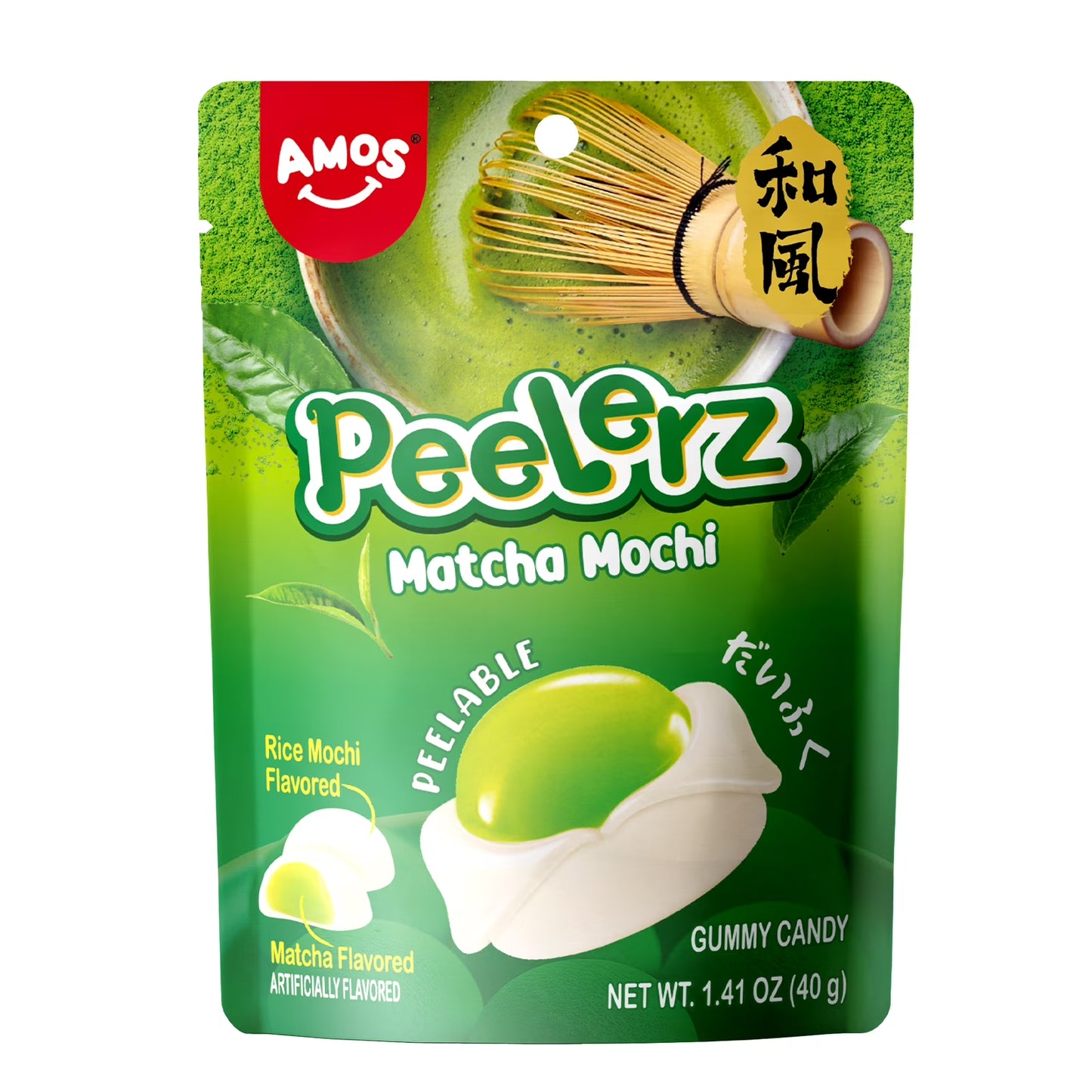 Amos Peelerz Matcha Mochi 1.41 oz
