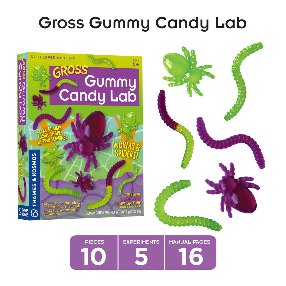 Tasty Labs Gross Gummy Candy Lab 5.64 Oz