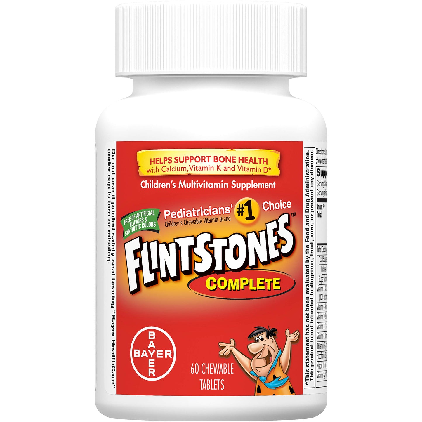 Bayer Flintstones Complete 70 Chewable Tablets