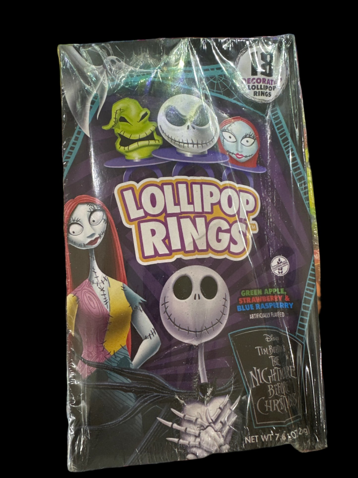 Tim Burton'S The Nightmare Before Christmas Lollipop Rings 18 Ct