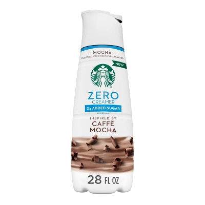 Starbucks Zero Sugar Creamer Coffee Mocha 28 Fl