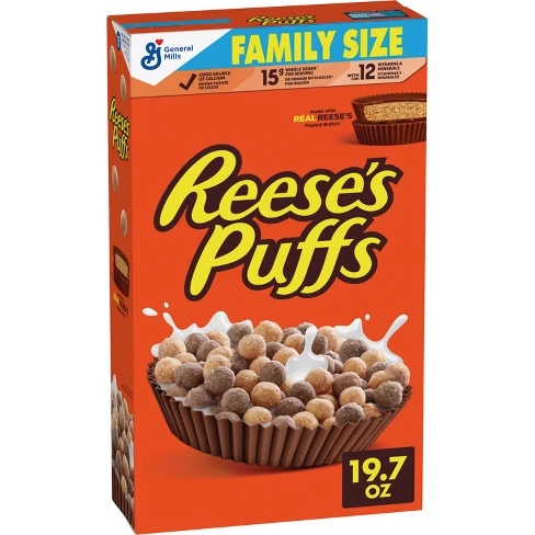 Reese'S Puffs Family Size 19.7 Oz