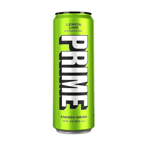 Prime Lemon Lime Energy Drink 12 Fl