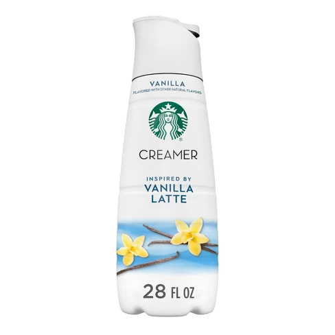 Starbucks Creamer Vanilla Latte 28 Fl