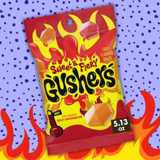 Gushers Sweet N Fiery 5.13 Oz