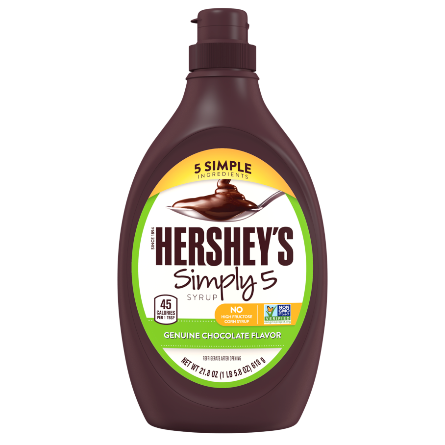 Hersheys Simply 5 syrup 21.8 Oz