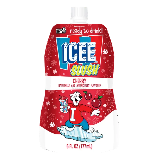 Icee Slush Cherry 6 Fl Oz