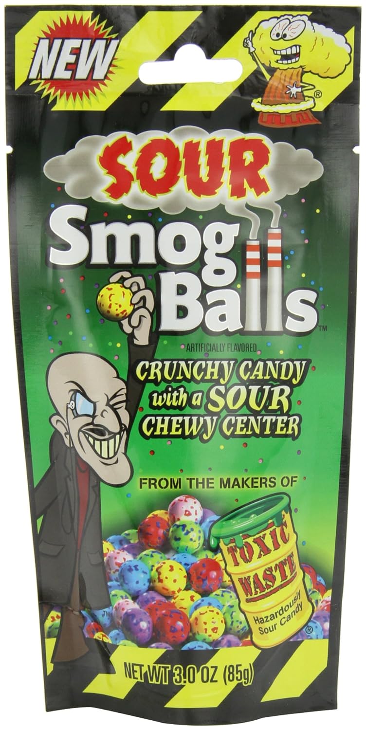 Toxic Waste Sour Smog Balls 3.0 Oz