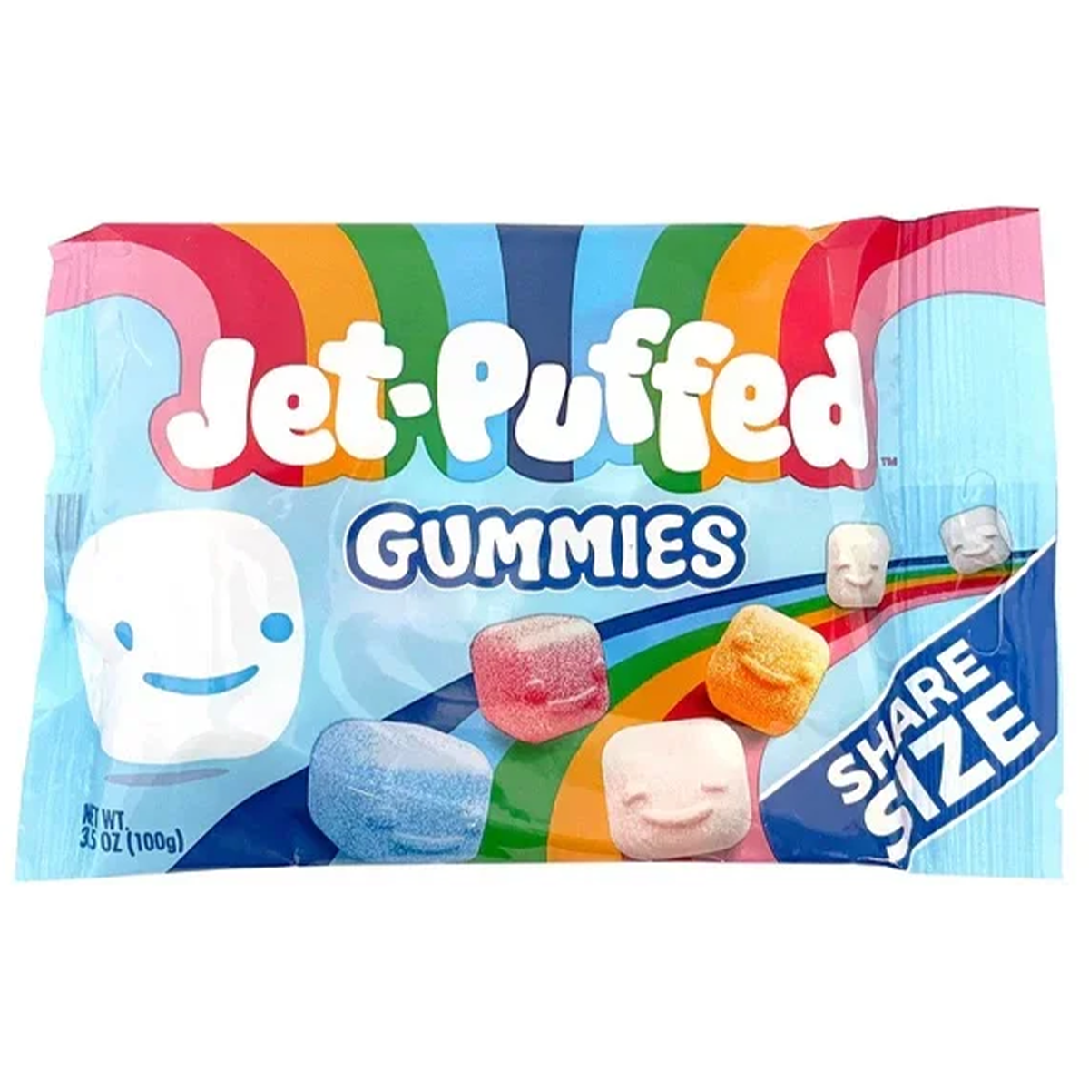 Jet-Puffed Gummies Share Size 3.5 Oz