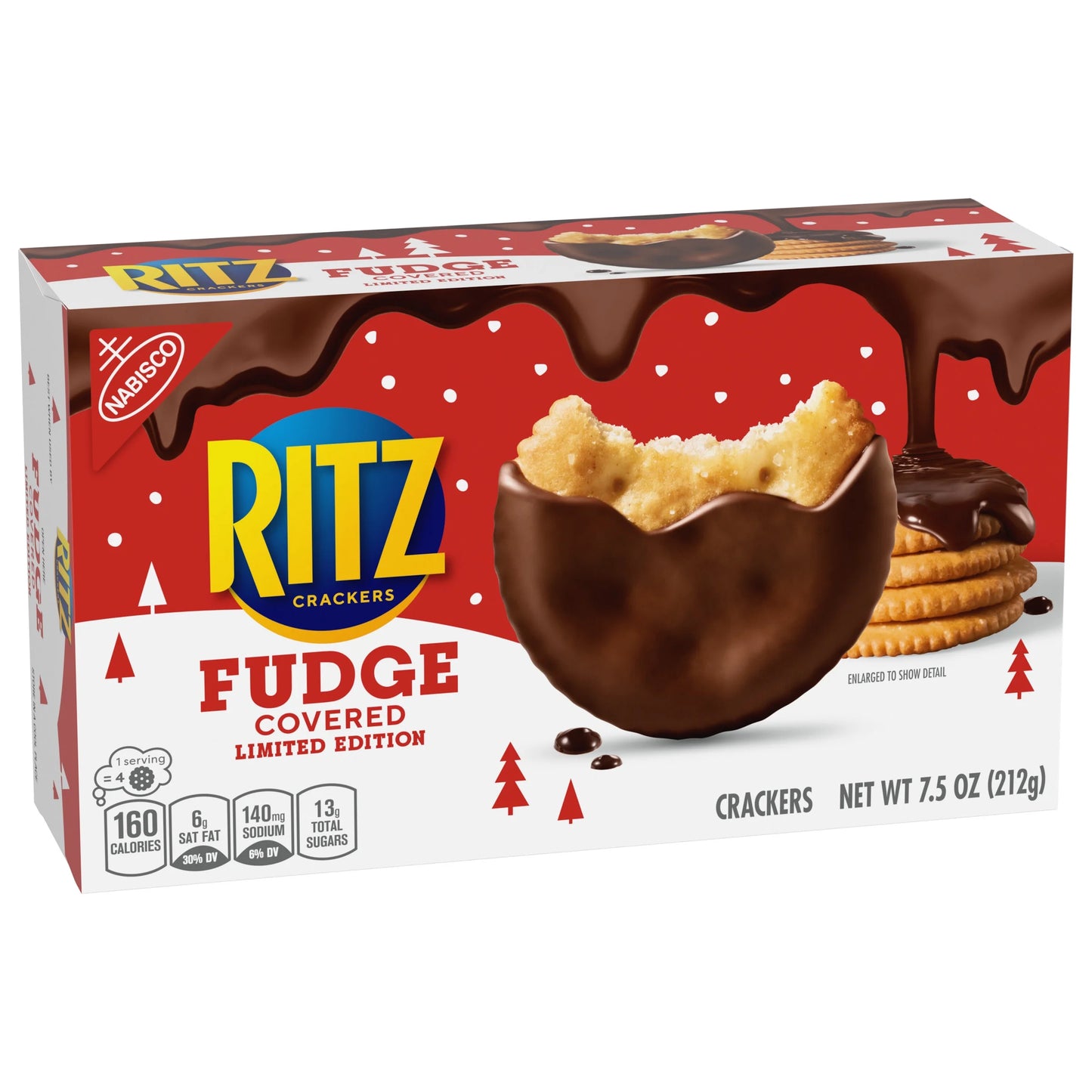 Ritz Crackers Fudge Covered Limited Edition 7.8 Oz