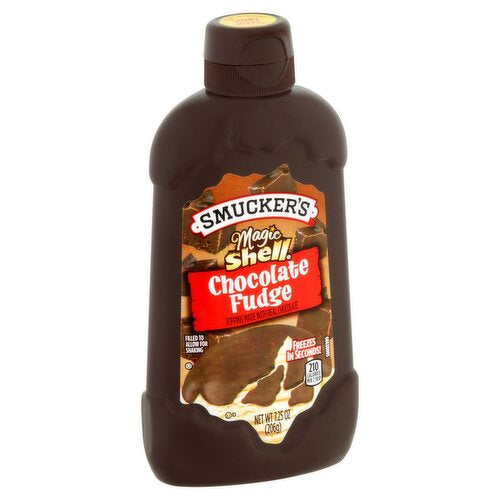 Smuckers Magic Shell Chocolate Fudge 7.25 Oz