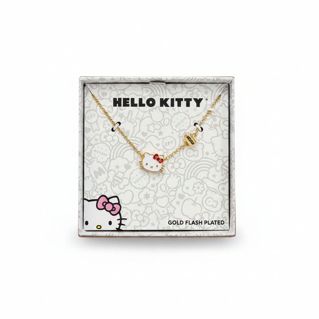 Hello Kitty Cadena Collar Fine Silver Plated