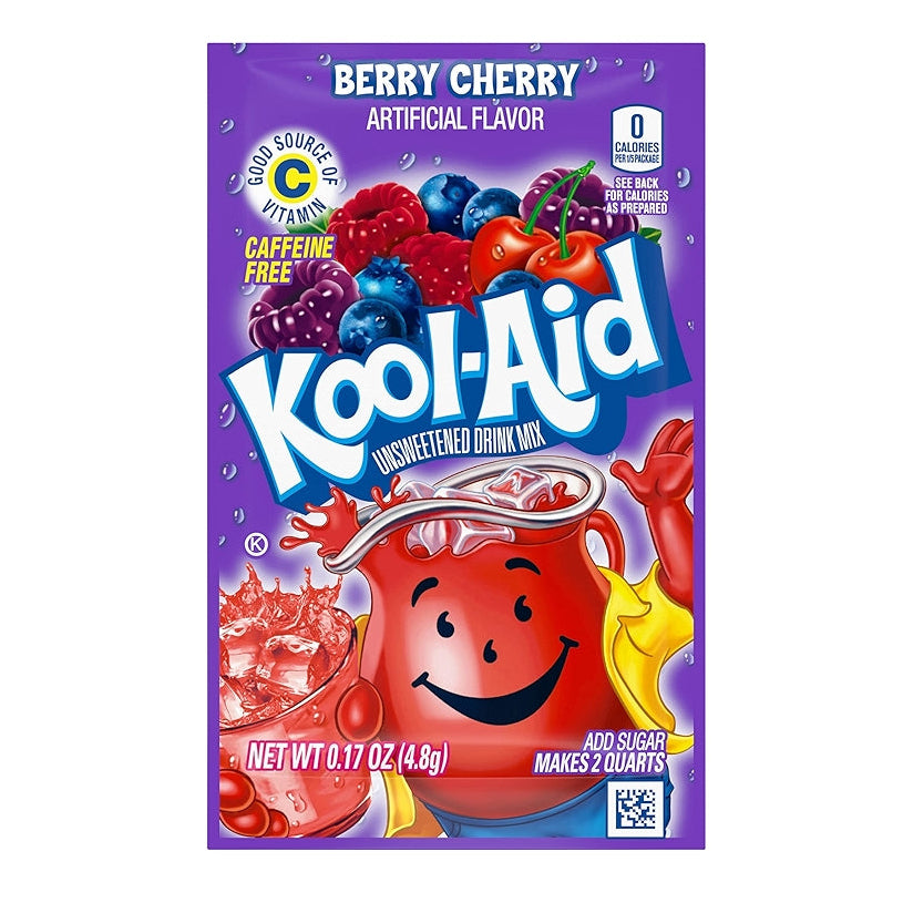 Kool Aid Drink Mix Berry Cherry 0.17oz
