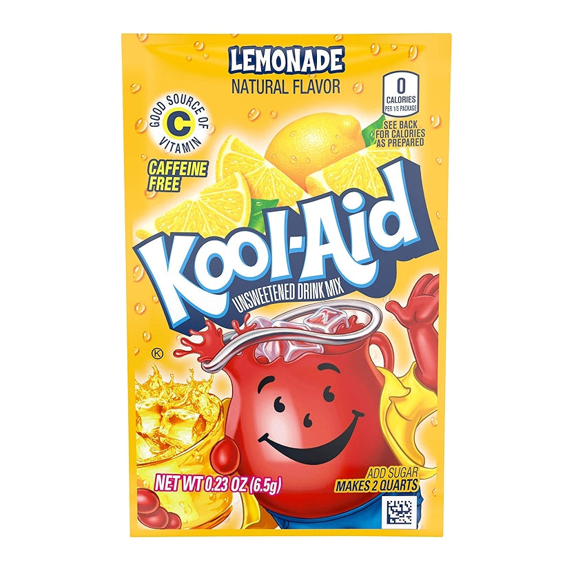 Kool Aid Drink Mix Lemonade 0.23oz