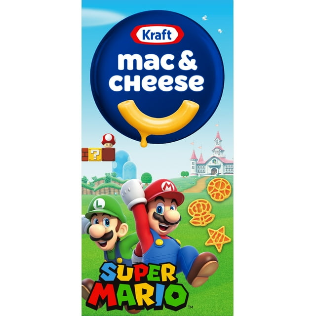 Kraft Mac & Cheese Super Mario 5.5 Oz
